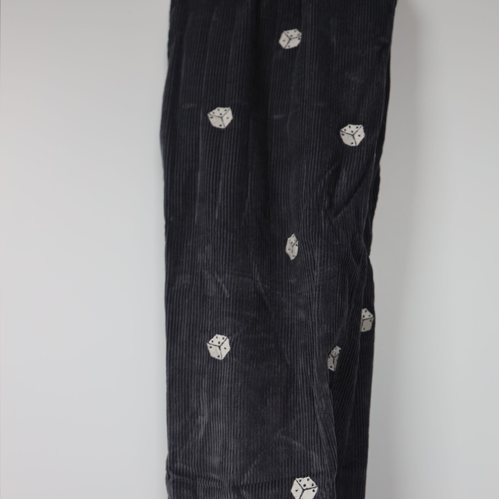 Urban Outfiters Men Corduroy pants size Medium with dice pattern